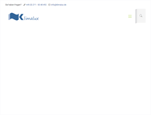 Tablet Screenshot of klimalux.de